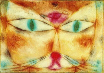  bird Art - Cat and Bird Paul Klee